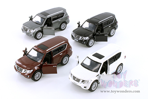 Showcasts Collectibles - Nissan Patrol Y62 (1/36 scale diecast model car, Asstd.) TM012024