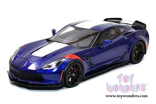 GT Spirit USA Exclusive - Chevrolet&reg; Corvette&reg; Grand Sport Hard Top (2017, 1/18 scale resin model car, Admiral Blue) US004