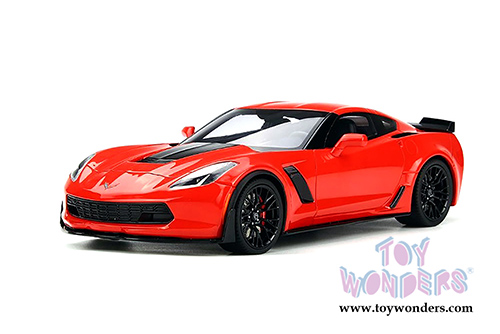 GT Spirit USA Exclusive - Chevrolet&reg; Corvette&reg; Z06 Hardtop (2017, 1/18 scale resin model car, Torch Red) US005