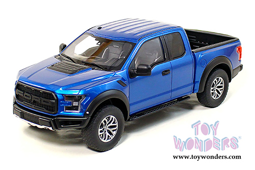 GT Spirit - Ford F150 Raptor Pickup Truck (2017, 1/18 scale resin model car, Lightning Blue) US009