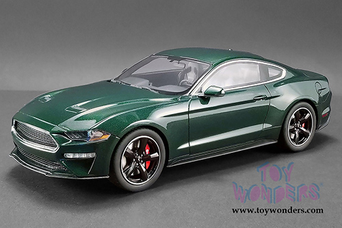 GT Spirit USA Exclusive - Ford Mustang Bullitt Hardtop (2019, 1/18 scale resin model car, Dark Highland Green) US017