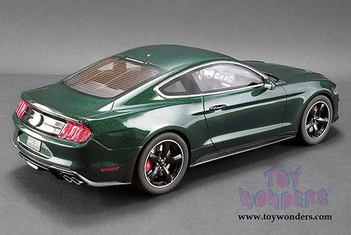 GT Spirit USA Exclusive - Ford Mustang Bullitt Hardtop (2019, 1/18 scale resin model car, Dark Highland Green) US017