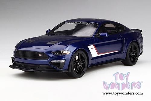 GT Spirit USA Exclusive - Ford Mustang Roush Stage 3 Hardtop (2019, 1/18 scale resin model car, Blue) US020