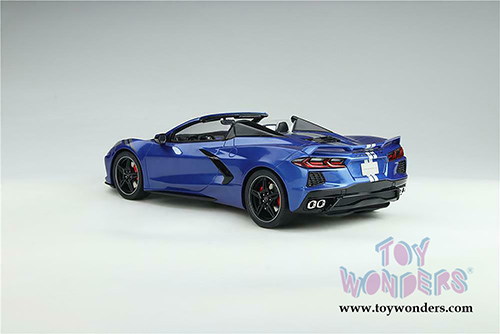 GT Spirit/ACME USA Exclusive - Chevrolet&reg; Corvette&reg; Stingray C8 Convertible (2021, 1/18 scale resin model car, Elkhart Blue) US033