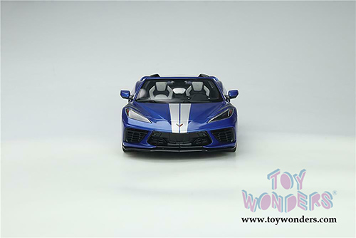 GT Spirit/ACME USA Exclusive - Chevrolet&reg; Corvette&reg; Stingray C8 Convertible (2021, 1/18 scale resin model car, Elkhart Blue) US033