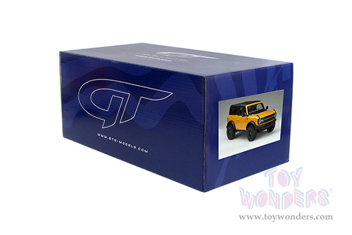 GT Spirit/ACME USA Exclusive - Ford Bronco Wildtrak (2021, 1/18 scale resin model car, Cyber Orange Metallic/Black) US044