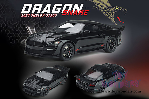 GT Spirit/ACME USA Exclusive - Ford Mustang Shelby GT500 Concept Drag Snake (2021, 1/18 scale resin model car, Black) US047