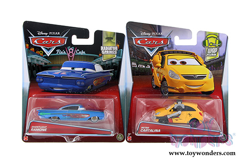 Mattel Disney Pixar - CARS Assortment R (1/64 scale diecast model car, Asstd.) Y0471/988R