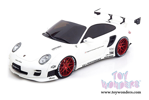 GT Spirit - Porsche 997 Turbo Hardtop (2010, 1/18 scale resin model car, White) ZM090