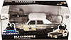 Show product details for ERTL JoyRide Chase Car - The Blues Brothers Dodge Monaco Sedan Police Car (1974, 1:18, Dirty Gold Chrome) CC33855