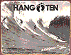 Tin Sign: Han Ten Surfing CD1284