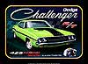 Tin Sign: Dodge Challenger R/T DG01