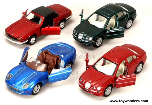 Welly - Jaguar S-Type Collection (1/34 scale diecast model car, Asstd.) J49720D