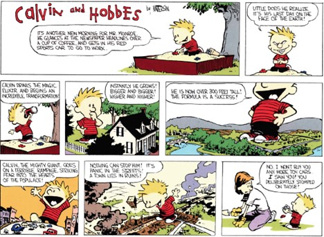 Sunday, July 20, 1986. Your daily C&H. : r/calvinandhobbes