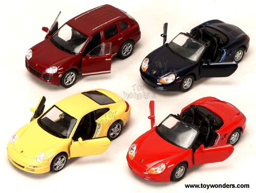 Welly - Porsche Collection (1/34 - 1/39 scale diecast model car, Asstd.) P49720D