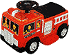 Ride-on Super Fire Engine (26.5", Red) SC883R