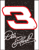 Show product details for Tin Sign: Nascar Dale Earnhardt #3 sign TD1153
