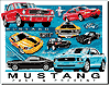TD-1272 Ford Mustang tin sign