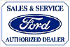 Show product details for Tin Sign: Ford Sales and Service TD580