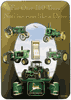 Show product details for Tin Sign: John Deere Farm Tractor TD727